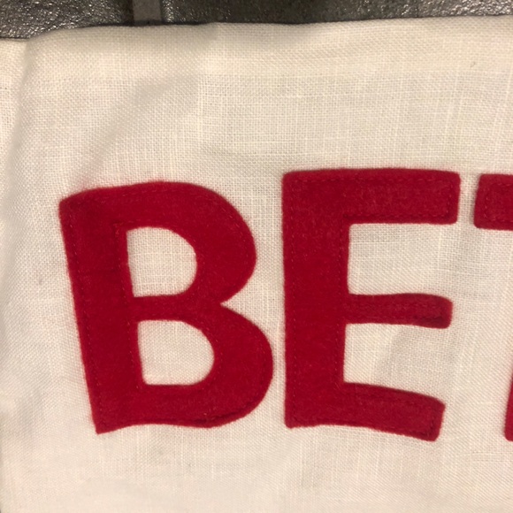 NWT Alexandra Ferguson 16” BETTER NOT POUT Pillow Cover - Picture 2 of 4